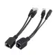 1 Pair POE Adapter Cable Tape Screened POE Switch Cable POE