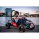 Coleman Powersports 100cc Gas Powered Go Kart - Red and Black