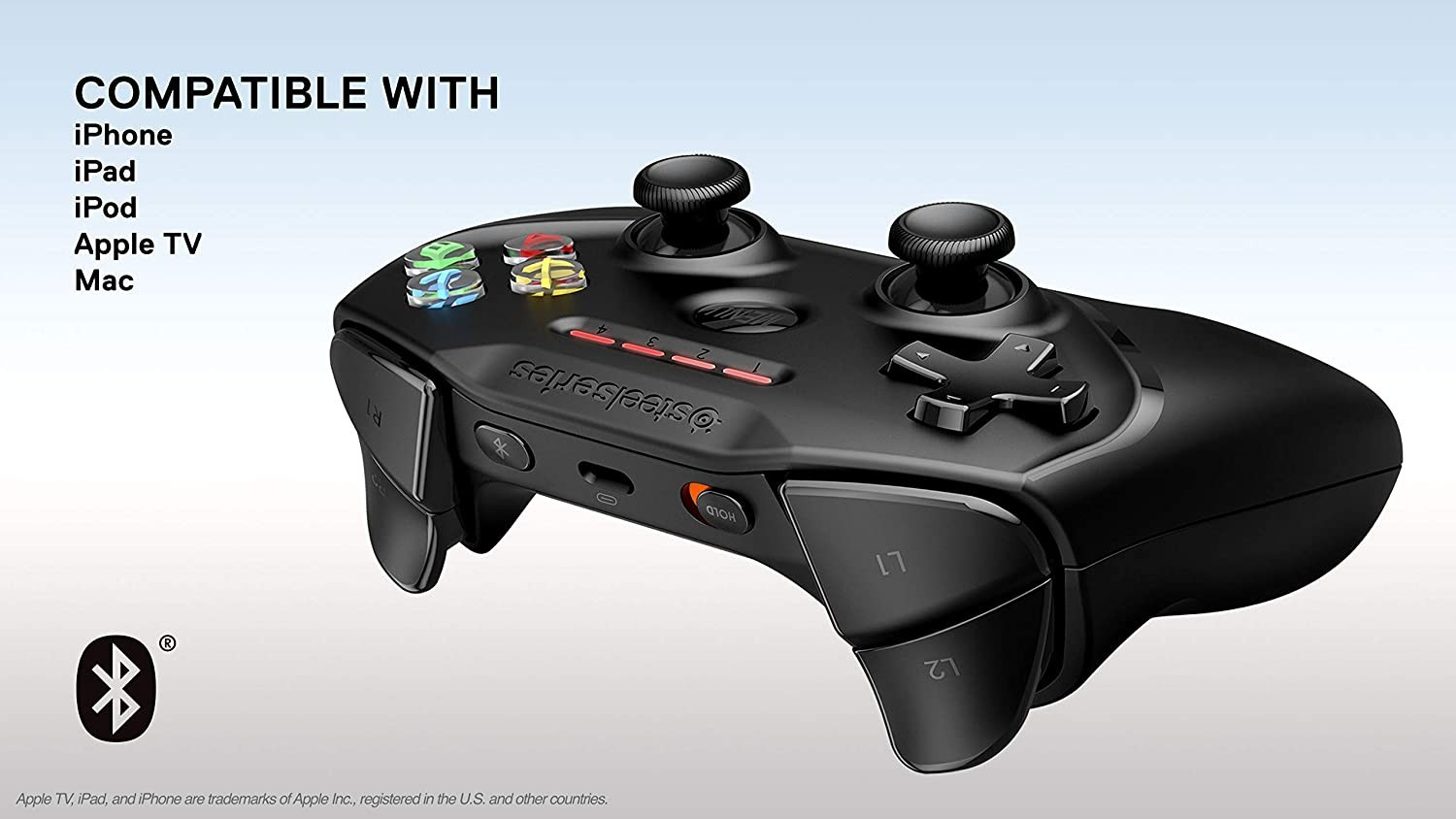 SteelSeries Nimbus Bluetooth Mobile Gaming Controller - Iphone