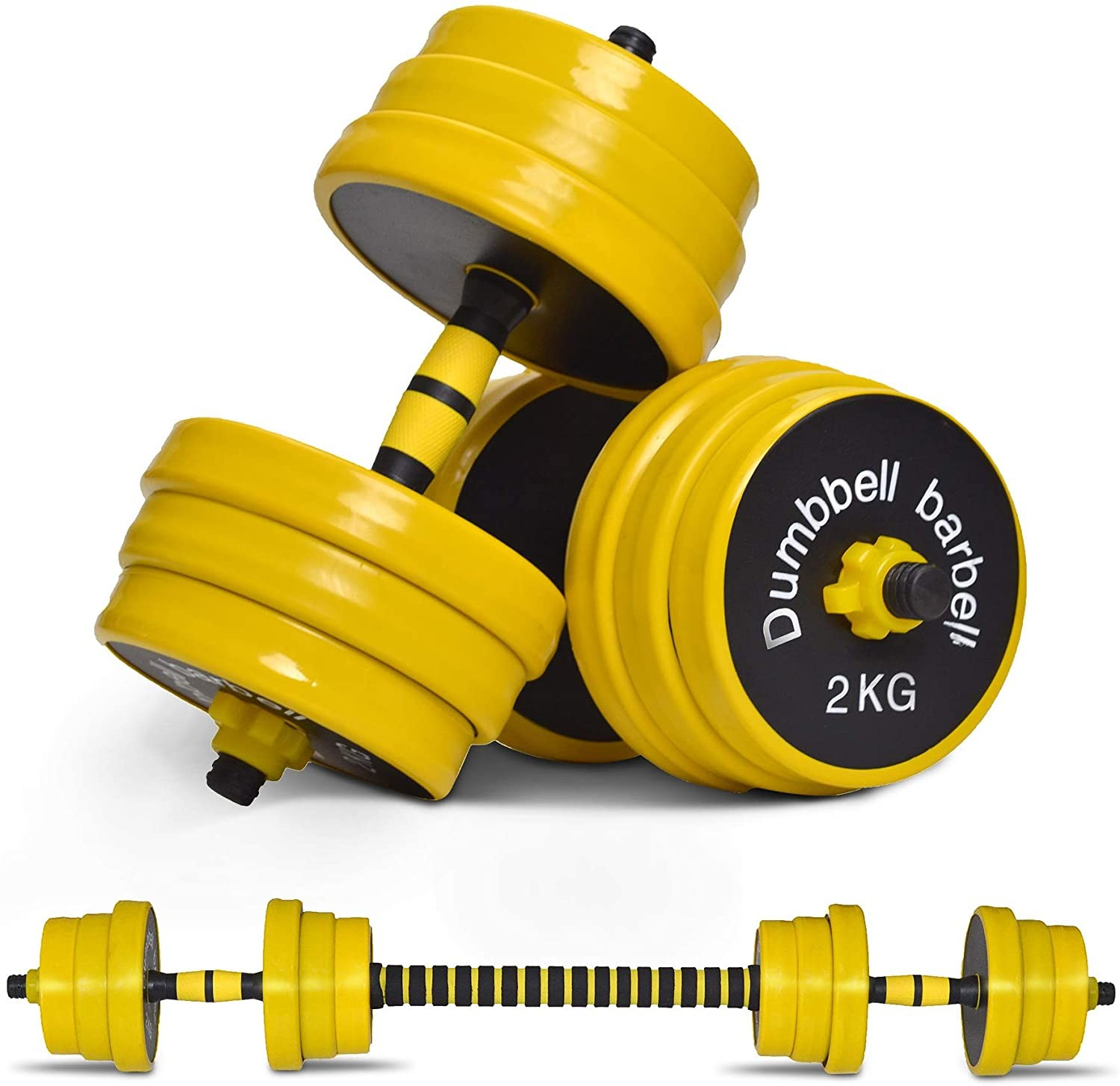 Nice C Adjustable Dumbbell Barbell Weight Pair, Free Weights