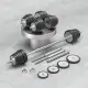 Pure Steel Adjustable Dumbbells Weights Barbell Free Weight 110