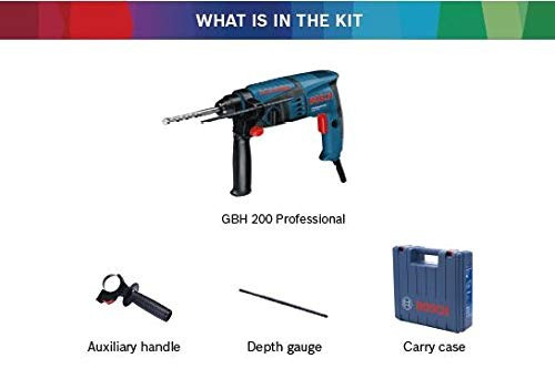 Bosch GBH 200 Professional 550 Rotary Hammer - SDS Plus Chuck