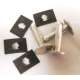 Yamaha RD Seat Trim Rivet & Clip Set Pack of 10