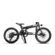 Qubit X2 Plus Folding Electric Bike in Red White Black Yellow