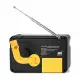 Kaito KA400 Emergency AM FM NOAA Weather Alert Radio with Solar