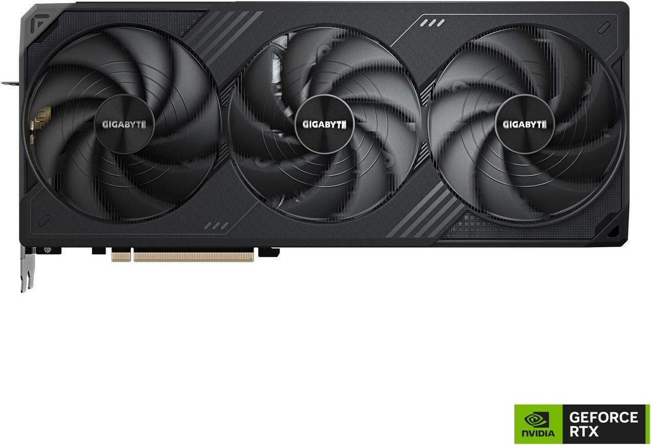 GIGABYTE WINDFORCE GeForce RTX 5090 32GB GDDR7 PCI Express 5.0 ATX Graphics Card GV-N5090WF3OC-32GD