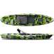 3 Waters Big Fish 120 Fishing Kayak (Green Camo)