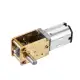 Machifit 1218GEN20 DC 6V Micro Turbo Worm Gear Motor 35/70RPM