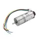 Machifit 25GA370 DC 12V Micro Gear Reduction Encoder Motor with