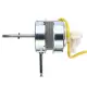 220V 60W Fan Motor 18mm Copper Wire Double Ball Bearing Pure