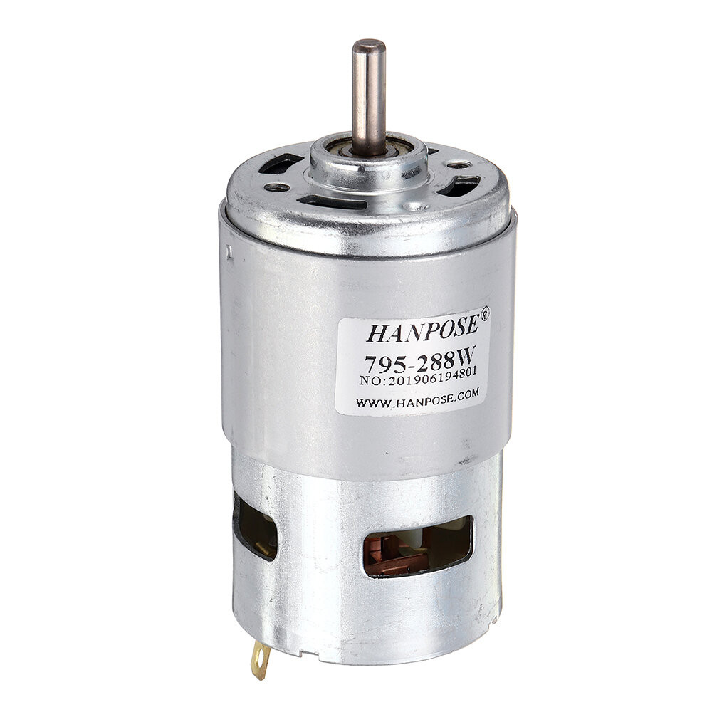 HANPOSE 795 Motor DC 12V 24V 180/288W DC Motor Large Torque