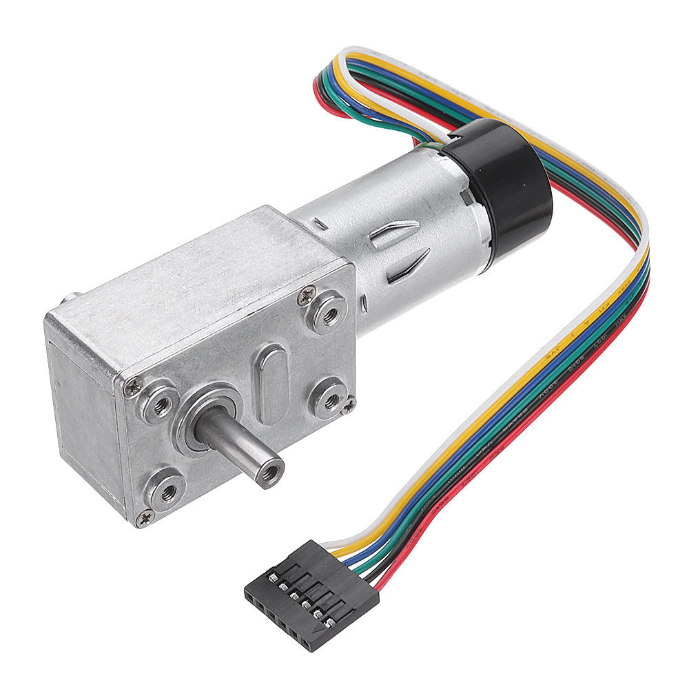 Machifit JGY-370 DC 12V Double Shaft Motor Reduction Gear