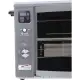 Brazilian Flame Gas Rotisserie Grill with 3 Skewers and Upper