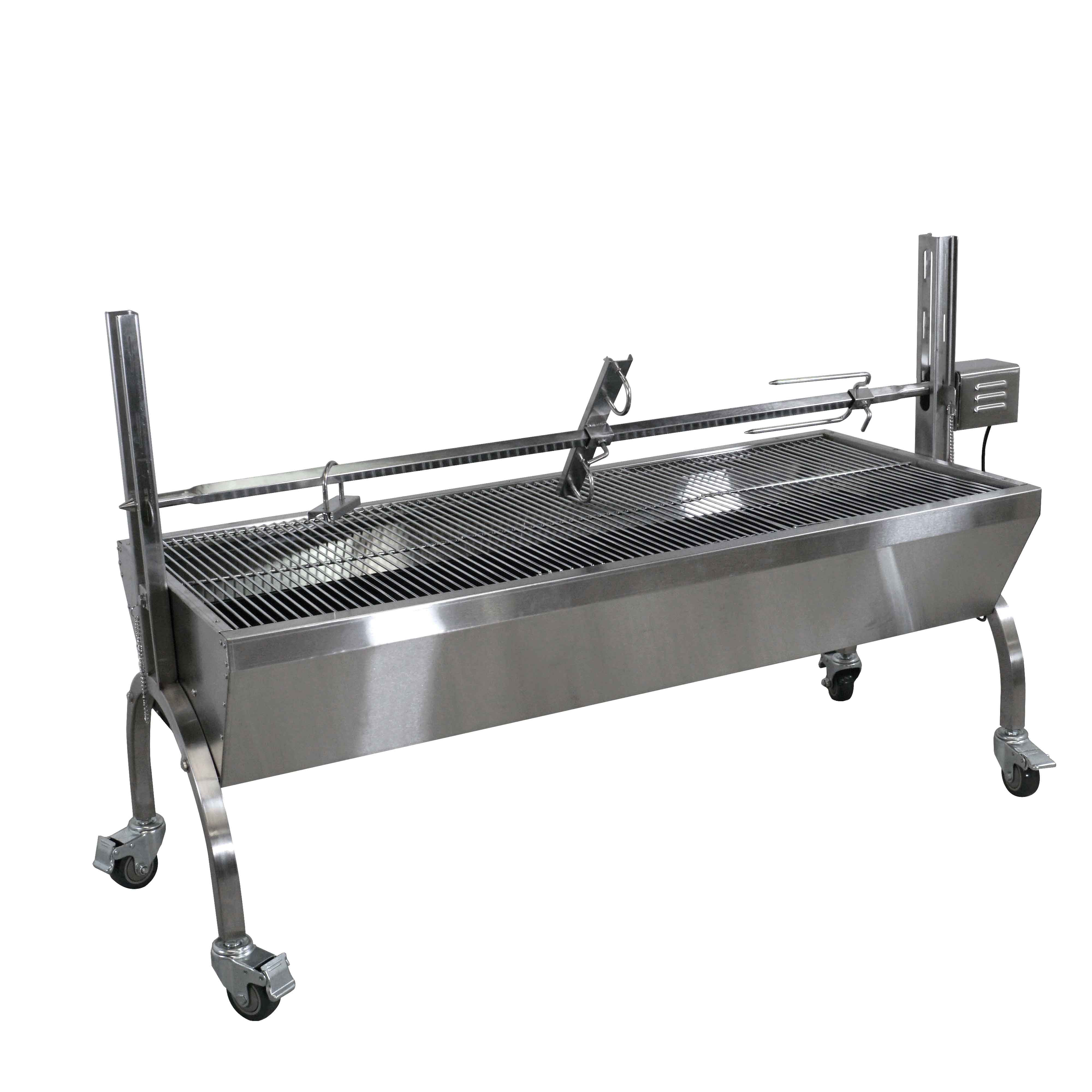 Titan Great Outdoors Rotisserie Grill 13W Stainless Steel 3