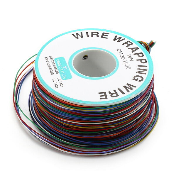200m 0.55mm 8 Color Circuit Board Single-Core Tinned Copper